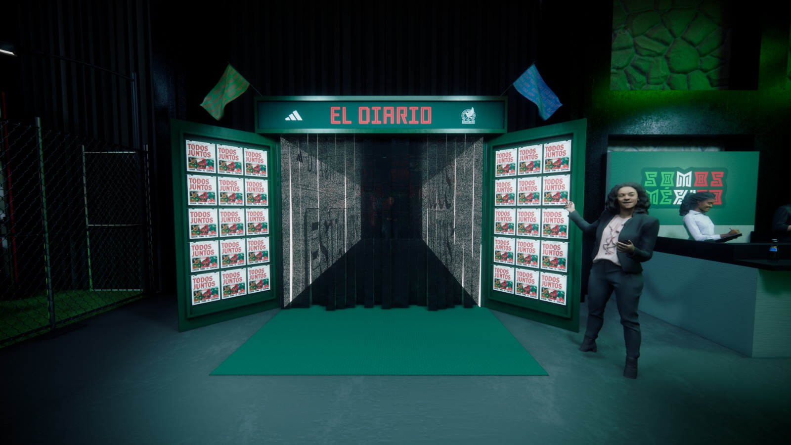 Render Presentación Oficial del Jersey de la Selección Nacional de México