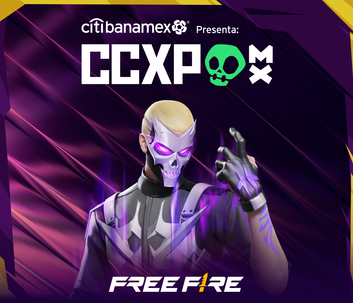 Free Fire en la CCXP MX