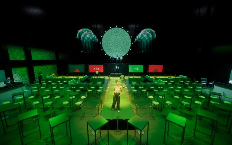 Render Presentación Oficial del Jersey de la Selección Nacional de México