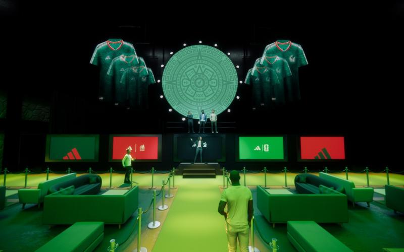 Render Presentación Oficial del Jersey de la Selección Nacional de México